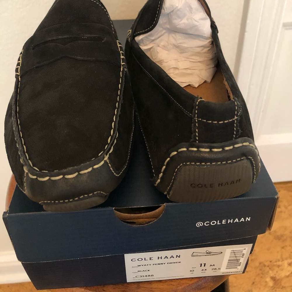 Men’s Cole Haan Black Leather Shoes